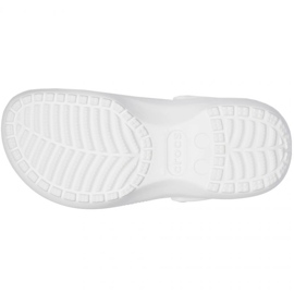 Tongs Crocs Classic Platform Clog 206750-100 blanche 7