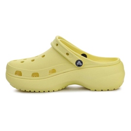Crocs Classic Platform Sabots W 206750-7HD jaune 4