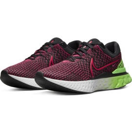 Chaussures de course Nike React Infinity Run Flyknit 3 DH5392-003 le noir 6