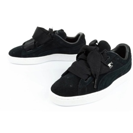 Chaussures Puma en daim 365136 02 le noir 8