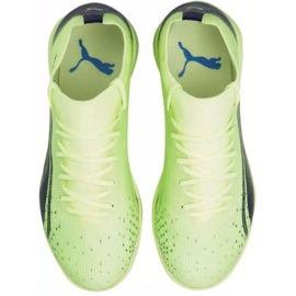 Chaussures de football Puma Ultra Match Tt 106903 01 jaune vert 3