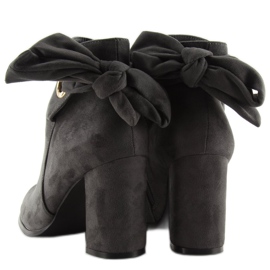 Bottes à talons gris YBS1612 gris 2 Bottes à talons gris YBS1612 gris 2