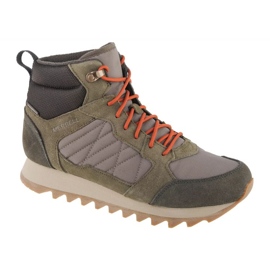 Chaussures Merrell Alpine Sneaker Mid Plr Wp 2 J004291 vert 4