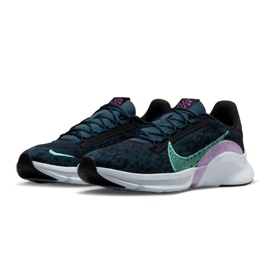 Chaussures Nike SuperRep Go 3 Flyknit Next Nature DH3393-002 bleu 3