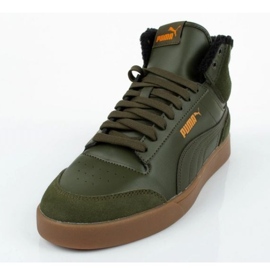 Puma Shuffle Mid chaussures d'hiver 387609 02 vert 4