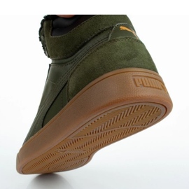 Puma Shuffle Mid chaussures d'hiver 387609 02 vert 8