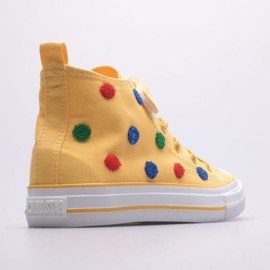 Baskets Big Star JJ374062 jaune 4