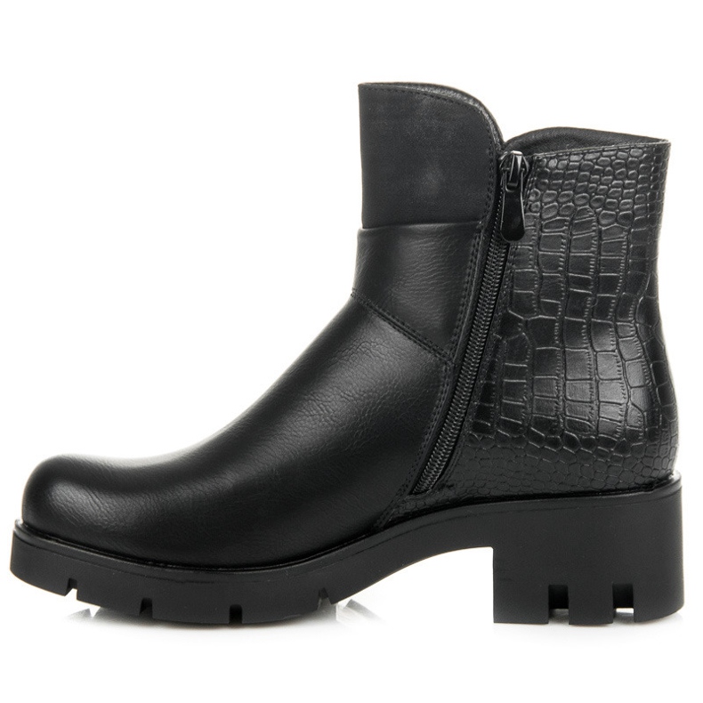 Groto Gogo Bottes femme avec protection noir 1