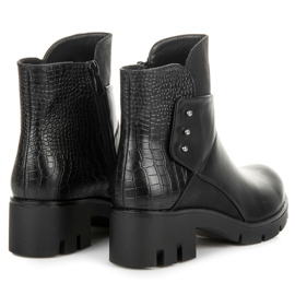 Groto Gogo Bottes femme avec protection noir 2