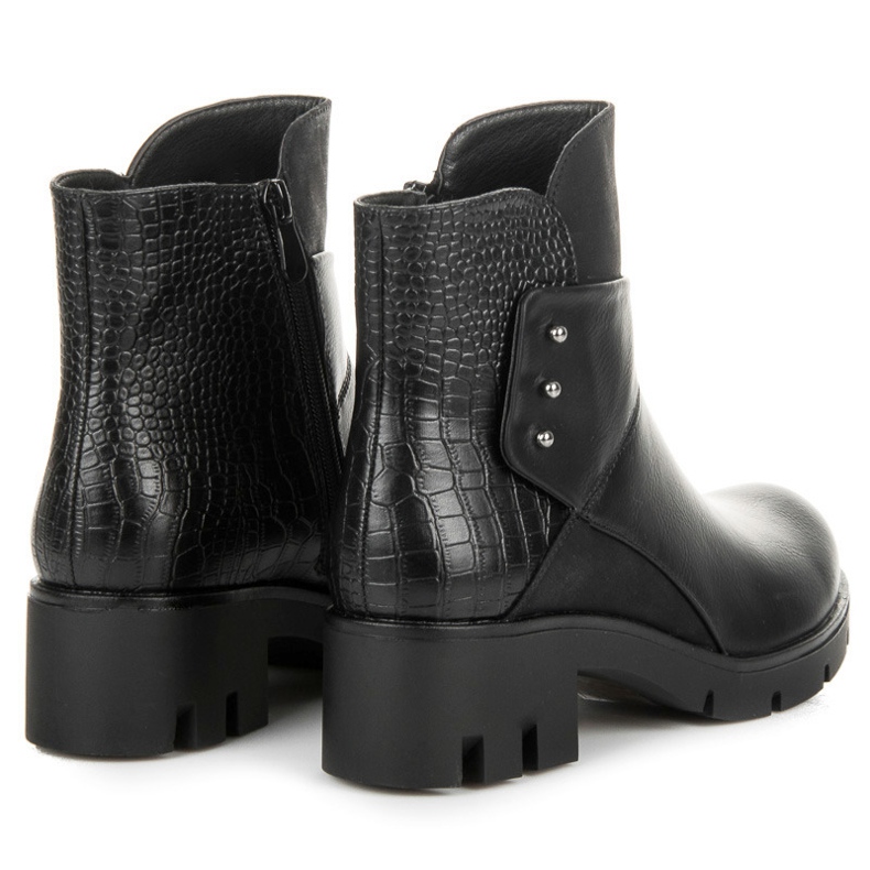 Groto Gogo Bottes femme avec protection noir 2