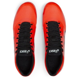 Asics Hyper Ld 6 Longue Distance 1091A019 701 chaussures à crampons rouge rouge 4