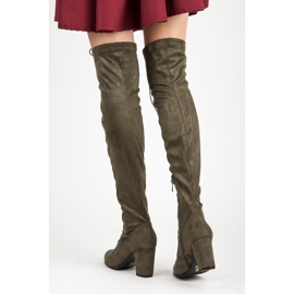 Marquiz Mousquetaires à lacets vert multicolore 4