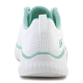 Chaussures Skechers Bobs Squad Chaos Parallel Lines W 117212-OFWT blanche 9
