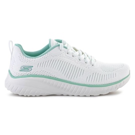 Chaussures Skechers Bobs Squad Chaos Parallel Lines W 117212-OFWT blanche 10