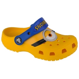 Crocs Fun Lab Classic I Am Minions Bambin Clog 206810-730 tongs jaune 4