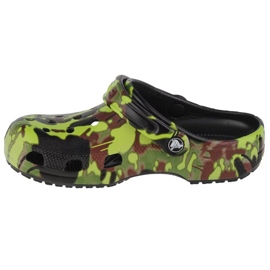 Tongs Crocs Classic Spray Camo Clog 208305-001 vert 5