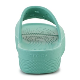 Claquette à plateforme classique Crocs W 208180-3UG vert 3