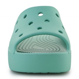 Claquette à plateforme classique Crocs W 208180-3UG vert 6