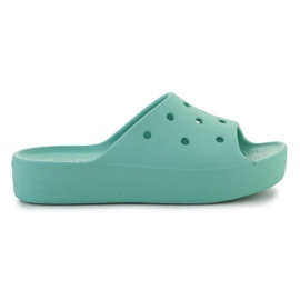 Claquette à plateforme classique Crocs W 208180-3UG vert 10