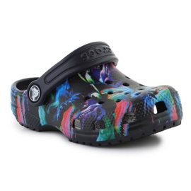 Chaussons Crocs Classic Dino Clog Jr 208303-4LF le noir 5