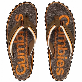 Tongs Gumbies Cairns C-CA-UNI-OR brun 4