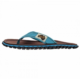 Tongs rétro érodées Islander de Gumbies G-IS-UNI-ERET bleu 5