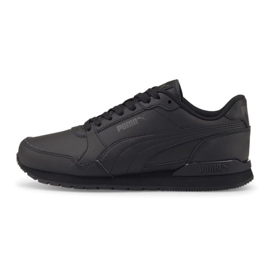 Chaussures Puma St Runner v3 L Jr 384904 01 le noir 6