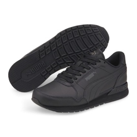 Chaussures Puma St Runner v3 L Jr 384904 01 le noir 7