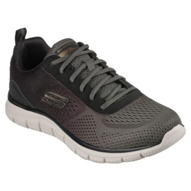 Chaussures Skechers Track Ripkent M 232399 Olbk vert 6