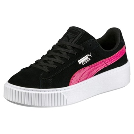 Chaussures Puma Suede Platform Snk Jr 363906 01 le noir 5
