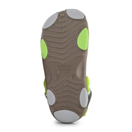 Sandales tout-terrain Crocs 207707-2F9 brun 7