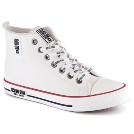 Baskets isolées Big Star W INT1898A blanc blanche 4
