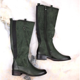 Bottes isolées Jezzi W JEZ410C, vert 5
