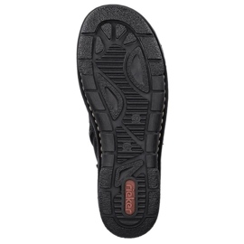 Bottes isolées confortables Rieker W RKR612 noir le noir 13