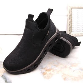 Rieker W RKR616 bottines à enfiler confortables, noir le noir 6