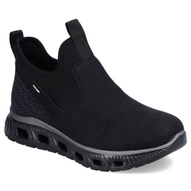 Rieker W RKR616 bottines à enfiler confortables, noir le noir 11