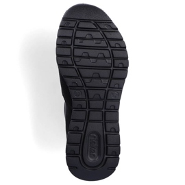 Rieker W RKR616 bottines à enfiler confortables, noir le noir 16