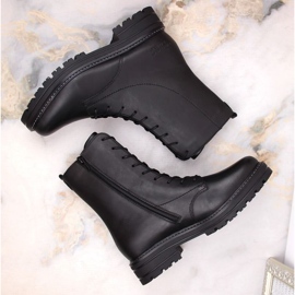 Rieker Bottes en cuir isolées confortables Remonte W RKR622 noir le noir 5