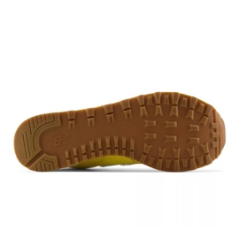 Chaussures New Balance U574YK2 jaune 4