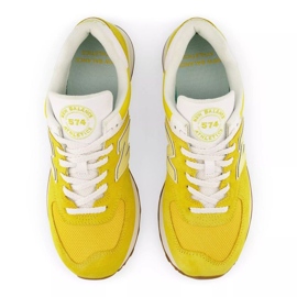 Chaussures New Balance U574YK2 jaune 8
