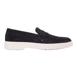 Tommy Hilfiger Mocassins tendance en daim léger FM0FM03963 bleu 6