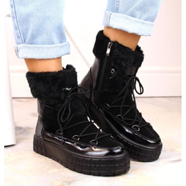 Filippo W PAW475A bottes plateforme isolées en cuir, noir le noir 5