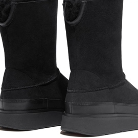 FitFlop GEN-FF Bottes courtes en peau de mouton double face W GO9-090 le noir 3