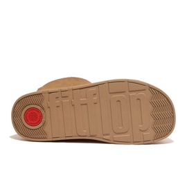 FitFlop GEN-FF Bottes courtes en peau de mouton double face W GO9-A69 brun 4