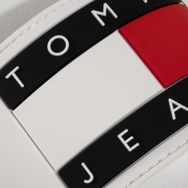 Tommy Hilfiger Tongs Tommy Jeans Flag Pool Slide W EN0EN00474-YBS blanche 5