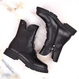 Filippo W PAW492 bottes zippées isolées, noir le noir 7