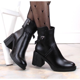 Bottines isolées Filippo W DBT4849 PAW497 le noir 4