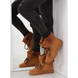 Bottes de neige de camel GF-179 camel jaune multicolore 4