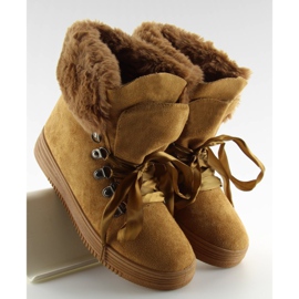 Bottes de neige de camel GF-179 camel jaune multicolore 3
