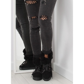 Bottes de neige noires de GF-179 noir 2